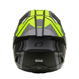 ONeal 3 Series Motocross Helmet V26 Black Grey Neon Yellow