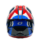 ONeal 3 Series Motocross Helmet V26 Blue White Red