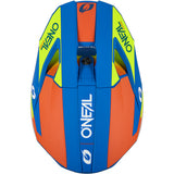 ONeal 3 Series Motocross Helmet V26 Blue Neon Yellow