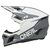 ONeal 3 Series Motocross Helmet V26 Solid White Black