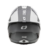 ONeal 3 Series Motocross Helmet V26 Solid White Black