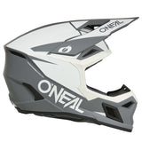 ONeal 3 Series Motocross Helmet V26 Solid White Black