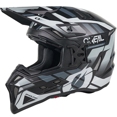 ONeal EX-SRS Motocross Helmet Dust Black Grey