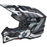 ONeal EX-SRS Motocross Helmet Dust Black Grey