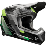 Thor Fleet Helmet - Gloss Black Green