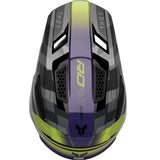 Thor Fleet Helmet - Gloss Black Purple