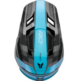 Thor Fleet Helmet - Gloss Black Teal