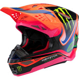 Alpinestars Helmet SM10 Deegan Orange Flo Purple Pink