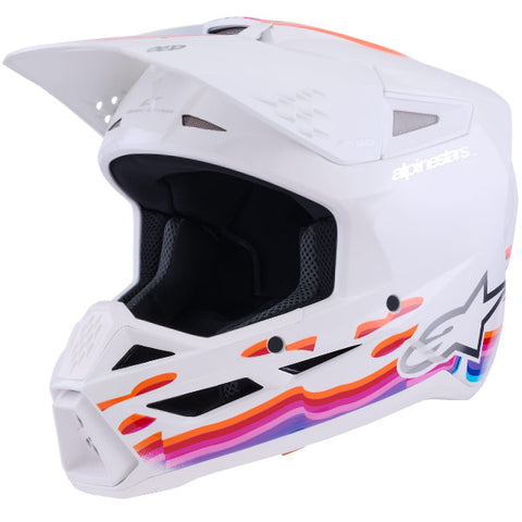 Alpinestars Helmet SM3 Force Helmet White Gloss