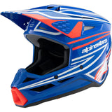 Alpinestars Youth Helmet SM3 Wurx Blue Red White