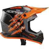 Acerbis Profile Kids Motocross Helmet - Nero Arancio
