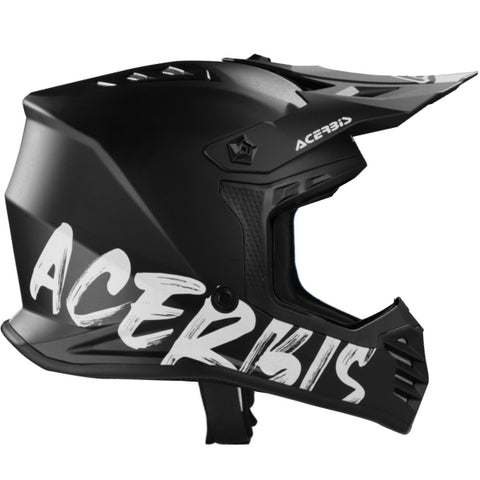 Acerbis Profile Kids Motocross Helmet - Metalic Black