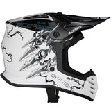 Acerbis Profile Kids Motocross Helmet - White Black