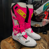 Sidi CrossAir BB Pink White Enduro Boots