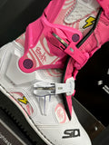 Sidi CrossAir BB Pink White Enduro Boots