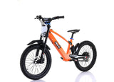 REVVI 20" ELECTRIC KIDS BIKE - ORANGE