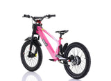 REVVI 20" ELECTRIC KIDS BIKE - PINK