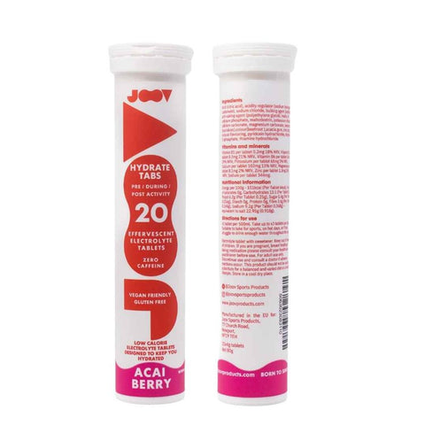 Joov Hydrate Tabs Acai Berry X1 Tube of 20