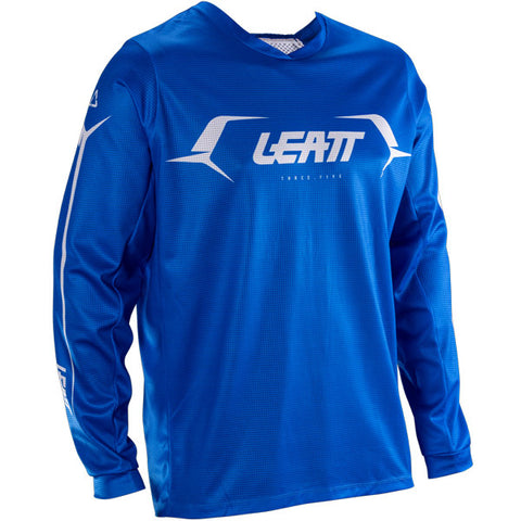 2026 Leatt 3.5 Ride Moto Blue Motocross Jersey