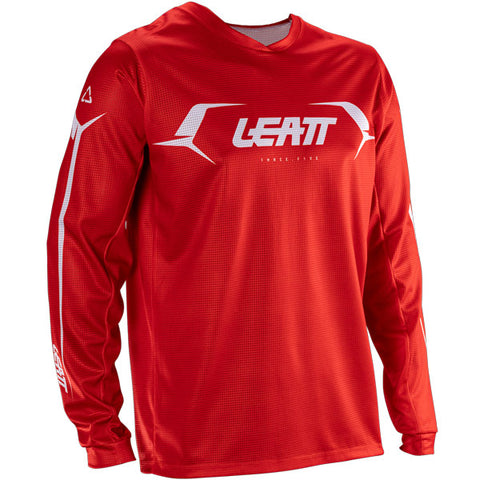 2026 Leatt 3.5 Ride Moto Red Motocross Jersey