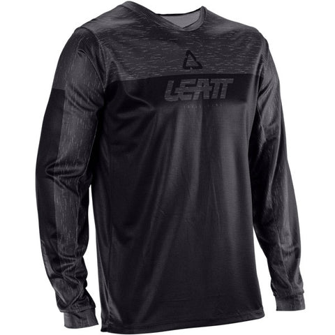 2026 Leatt 3.5 Ride Moto Stealth Black Grey Motocross Jersey
