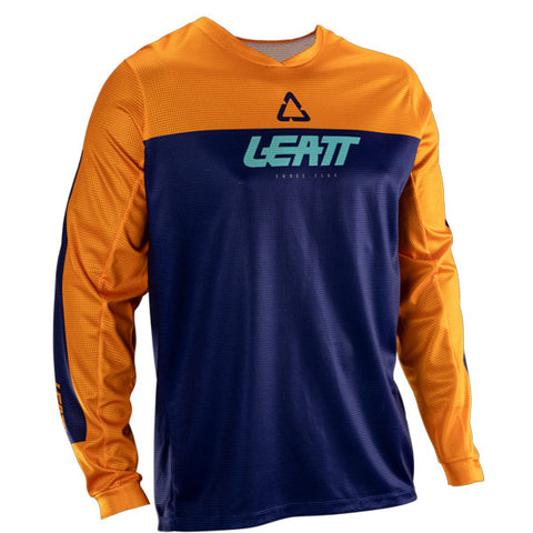 2026 Leatt 3.5 Moto Kids Mini Jersey Ride Orange