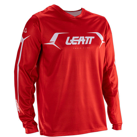2026 Leatt 3.5 Moto Kids Mini Jersey Ride Red