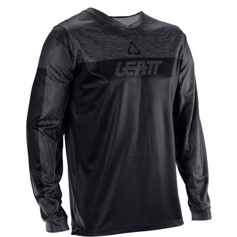 2026 Leatt 3.5 Moto Kids Mini Jersey Stealth Black Grey