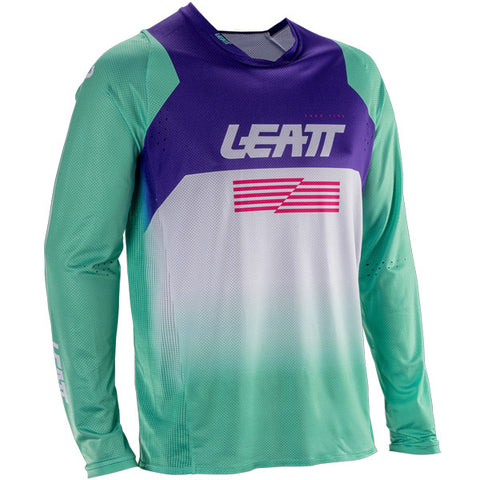2026 Leatt 4.5 Moto Lite Jersey Purple