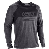 2026 Leatt 4.5 Moto Lite Jersey Stealth Black Grey