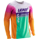 2026 Leatt 5.5 Moto Ultraweld Jersey Pinata Teal
