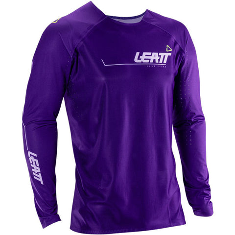 2026 Leatt 5.5 Moto Ultraweld Jersey Purple