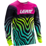 2026 Leatt 5.5 Moto Ultraweld Jersey Tiger Pink