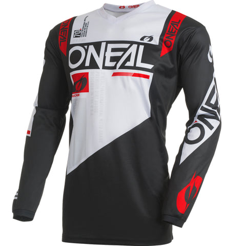 ONeal Element Factor Jersey Black White