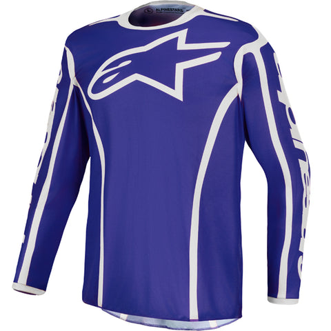 Alpinestars Fluid Apex V2 Jersey Deep Blue White