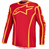 Alpinestars Fluid Apex V2 Jersey Fire Red Gold