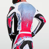 Alpinestars Fluid Drag Jersey Black White Light Blue Red Fluo