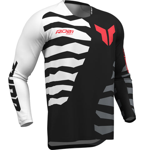 Thor Launchmode Shredder Jersey Black White