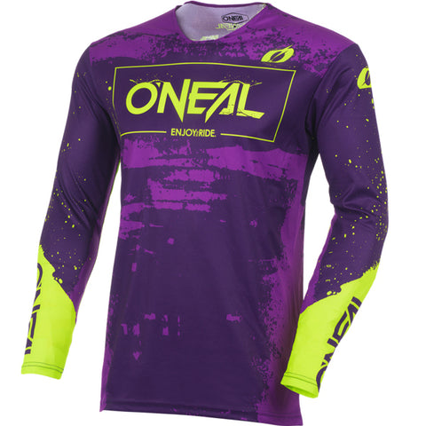 ONeal Mayhem Jersey Paint Purple Neon Yellow