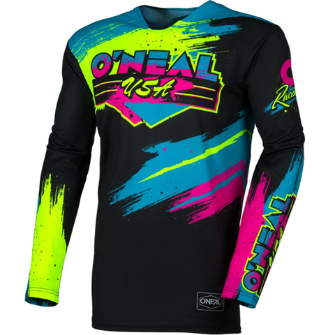 ONeal Mayhem Reseda V26 Jersey Black Neon Yellow