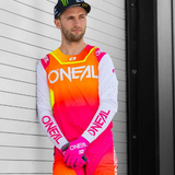 ONeal Prodigy Five Six V27 LE Pants White Neon Pink