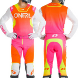 ONeal Prodigy Five Six V27 LE Jersey White Neon Pink