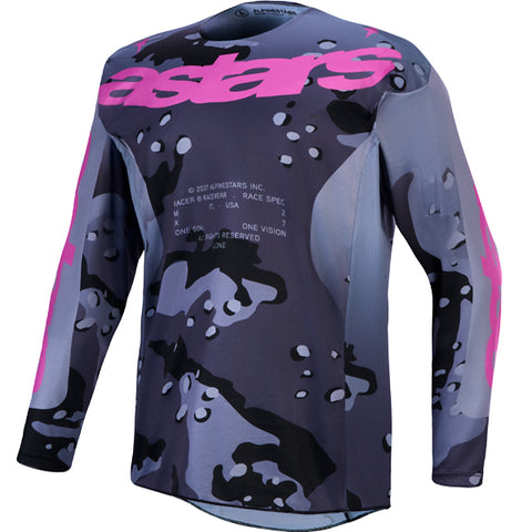 Alpinestars Racer Lone Jersey Grey Camo Purple