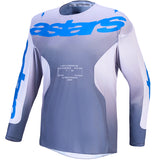 Alpinestars Racer Amber Jersey Ash Grey Light Lilac UCLA Blue