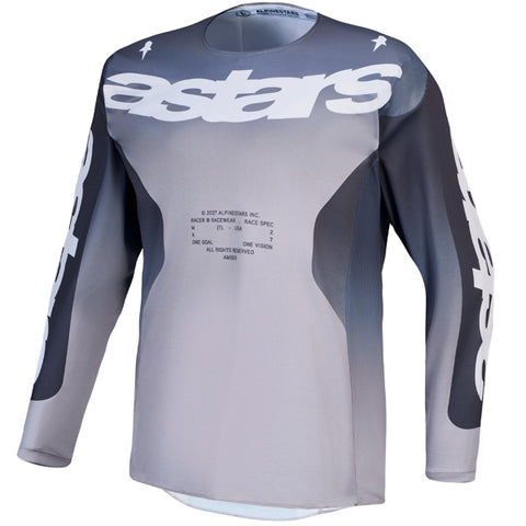 Alpinestars Racer Amber Jersey Greystone Cold Grey Light Lilac