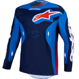Alpinestars Racer Hunt Jersey Strong Blue Deep Blue Fire Red