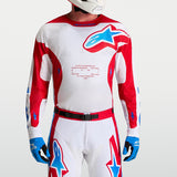 Alpinestars Racer Hunt Jersey White Fire Red UCLA Blue