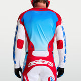 Alpinestars Racer Hunt Jersey White Fire Red UCLA Blue