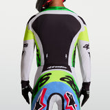 Alpinestars Supertech Dyna Jersey Light Lilac Green Fluo Black