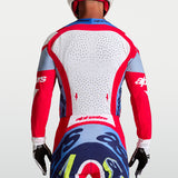 Alpinestars Supertech Dyna Jersey Fire Red White Navy Blue